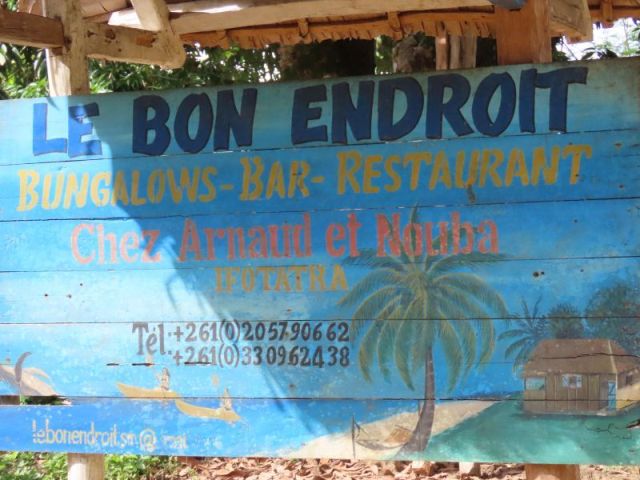 LE BON ENDROIT une bonne adresse à Sainte-Marie